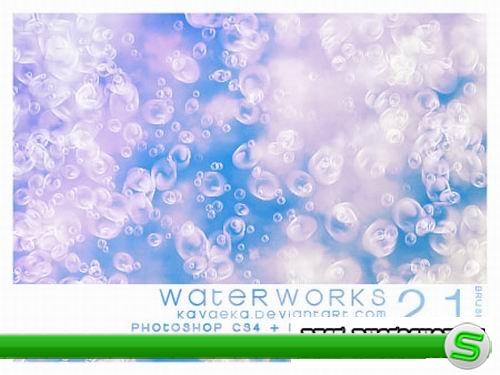 21 Waterworks Brushes For Photoshop