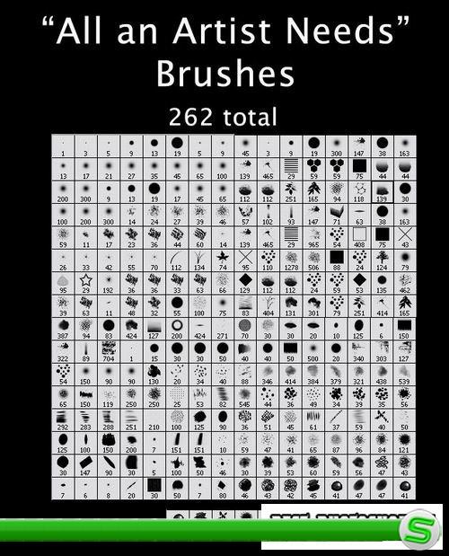All An Artist Needs Brushes For Photoshop