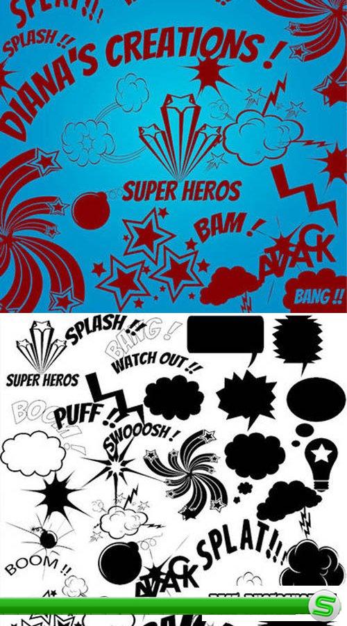 Comic Action Brushes