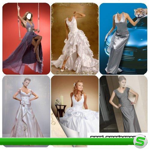 Woman #039;s Costumes Templates - Dresses