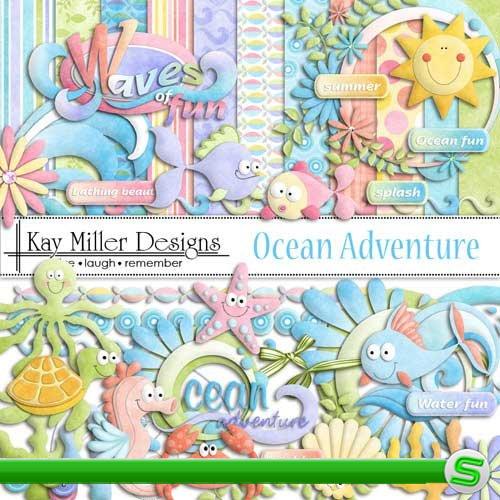 Скрап-набор - Морское приключение. Scrap - Ocean Adventure 