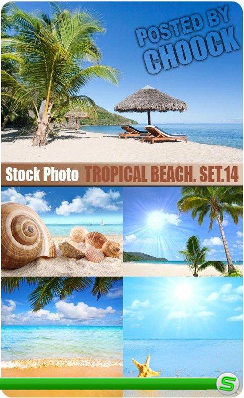 Тропический пляж. Вып.14 - растровый клипарт