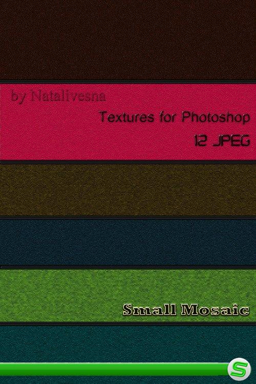 Текстуры для Photoshop – Мелкая мозаика