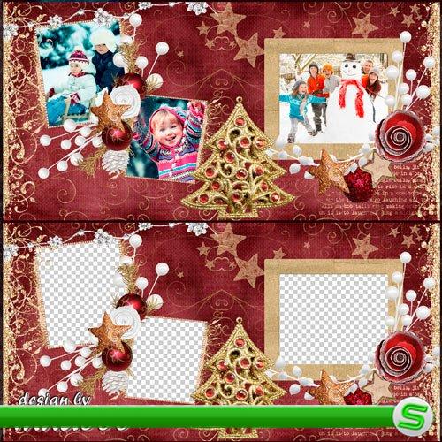Праздничная фотокнига - Любимые рождественские украшения