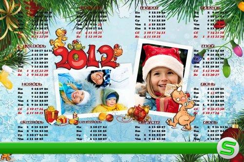 Календарь на 2012 год - В ожидании праздника