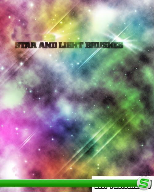 Кисти для Photoshop - Звезды и свет
