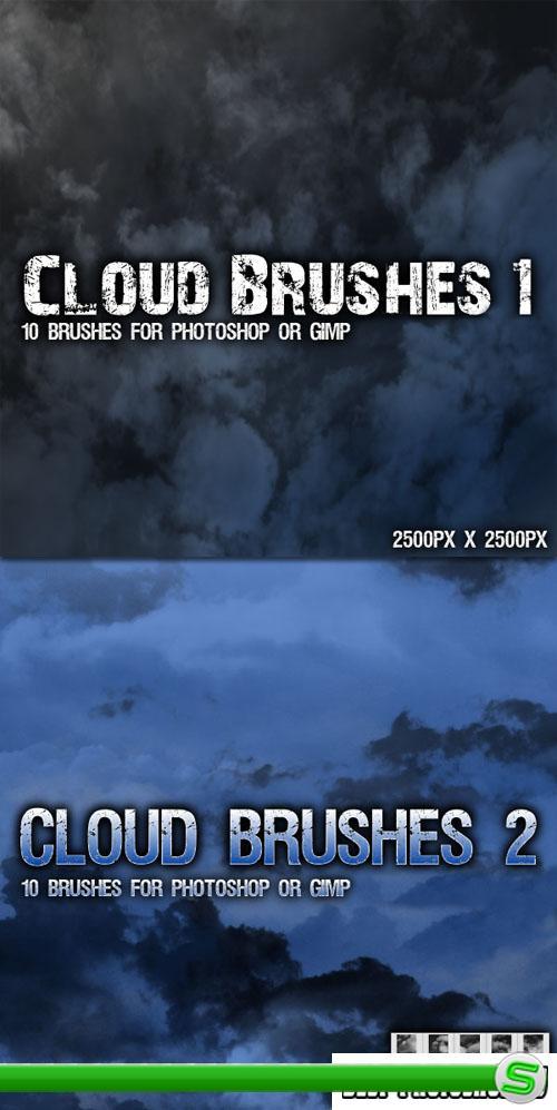 Clouds Brushes Pack for Photoshop or Gimp