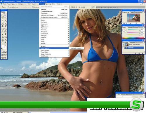 Knoll Light Factory v3.1 плагин для Adobe Photoshop (32/64 bit)