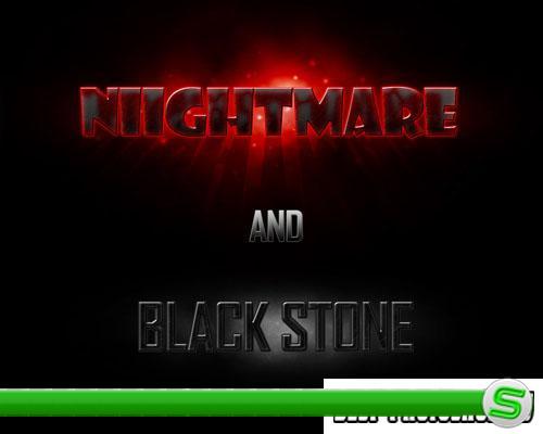 Nightmare and Black Stone styles