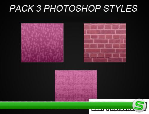Pink Styles for Photoshop