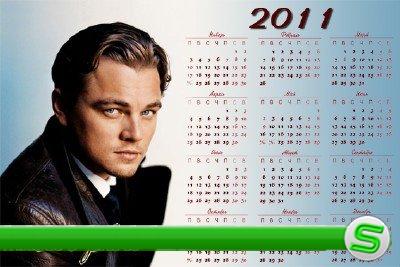 Календарь 2011 с ДиКаприо