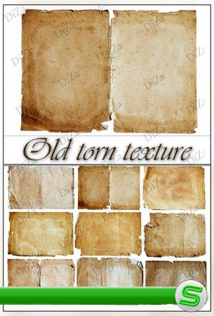 Old torn texture