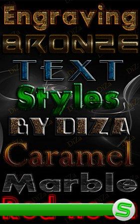 Text styles by DiZa