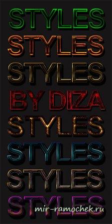 Text styles by DiZa - 2