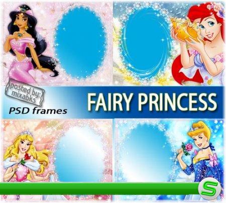 Сказочные Принцессы | Fairy Princess (PSD frames)