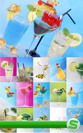 Летние Коктейли | Summer Cocktails (HQ clipart)