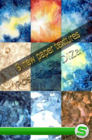 8 new paper textures