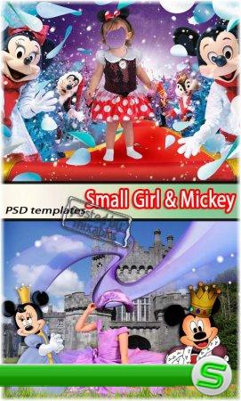Девочка с Микки | Small Girls & Mickey (PSD costumes)