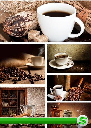 Напиток кофе - растровый клипарт l Stock Photo - Still life of cup of coffee