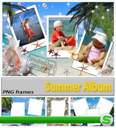 Летний Альбом | Summer Album (HQ PNG frames)