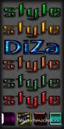 Text styles by Diza - 9