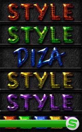 Text styles by Diza - 10