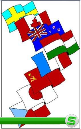 Векторный клипарт "Флаги мира"