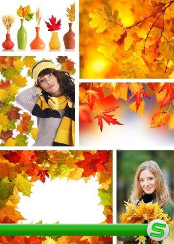 Осенний клипарт - большая коллекция | Autumn clipart