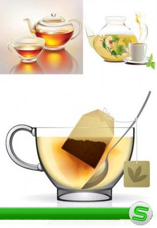 Чай в векторе / Tea vector Collection