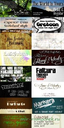 113 font collection