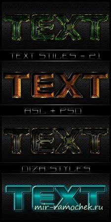 Text styles - 21