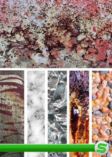 Клипарт - Каменные текстуры и фоны