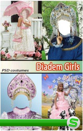 Девочка с Короной | Diadem Girls (PSD costumes)