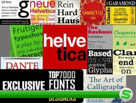 Top 7000 Fonts for Designer