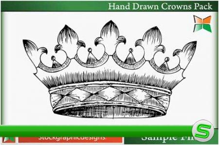 Рисованная корона