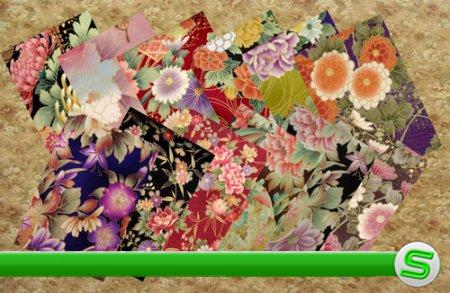 Фоны Цветы в японском стиле часть 1