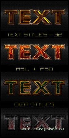 Text styles by DiZa - 32