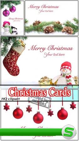 Новогодние Открытки | Christmas Cards (HQ clipart)