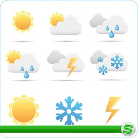 Иконки для показов погоды