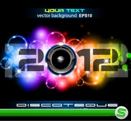 Музыкальный логотип - 2012 (Вектор EPS10)