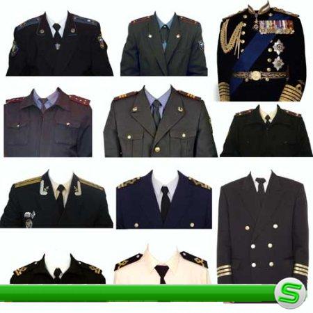 11 Форменных армейских костюмов для фотомонажа