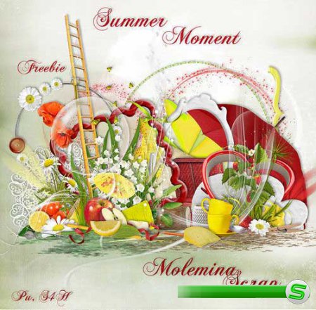 Яркий летний скрап-комплект - Летние моменты 