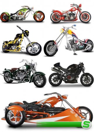 Мотоциклы и трициклы (подборка изображений)