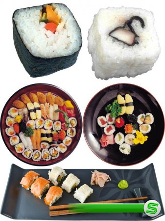 Фотосток: восточная кухня (часть вторая) - суши, роллы, сашими и др.