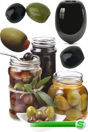 Фотосток: оливки и маслины