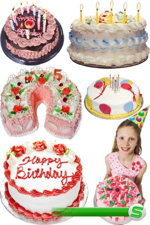 Фотосток: Торт на День Рождения
