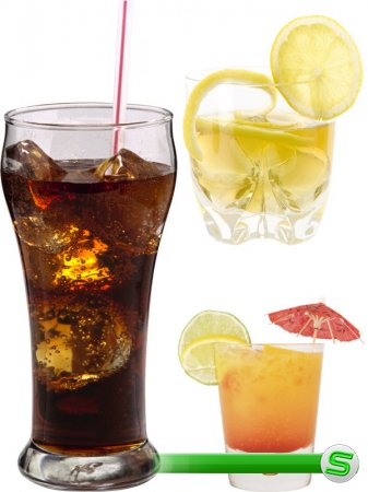 Безалкогольные прохладительные напитки (подборка изображений)