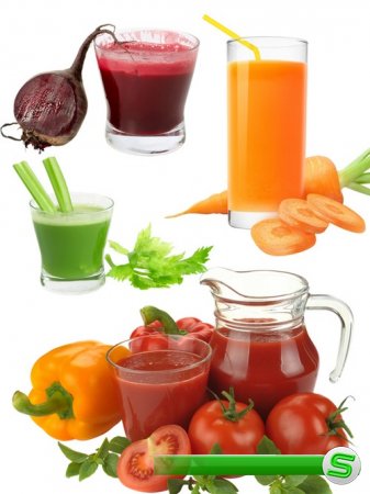 Натуральные соки: Томатный, морковный, свекольный (подборка изображений)