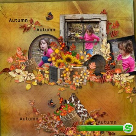 Осенний скрап-комплект - Осенний шелест 