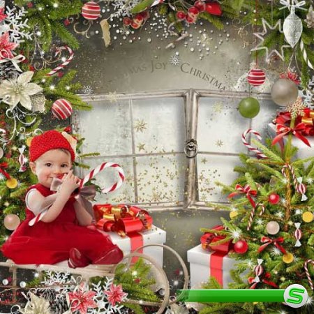 Рождественский скрап-набор - Рождественская радость 